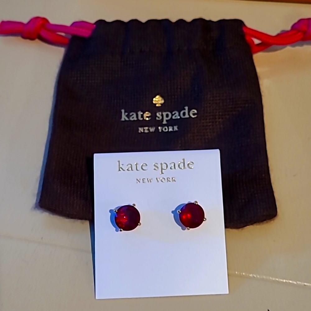 Kate Spade Earrings - Ruby
